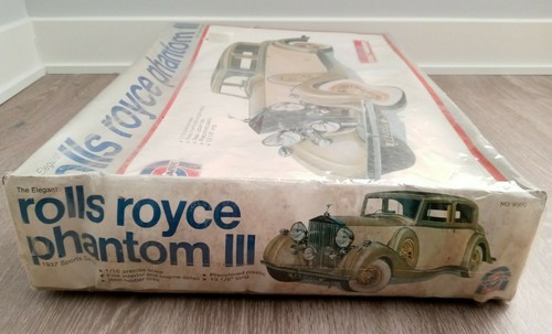 **NEW SEALED** VINTAGE 1982 Anmark 1937 Rolls Royce Phantom lll 1/16 scale #9000 - Picture 9 of 10