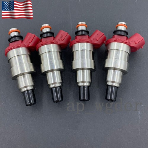 4Pcs Fuel Injectors flow match For Mazda B2600 MPV High impedance G609