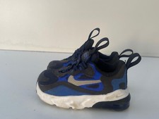 Childs Kids Nike Air 270 Blue Trainers - UK 3.5 Kids Size - B37
