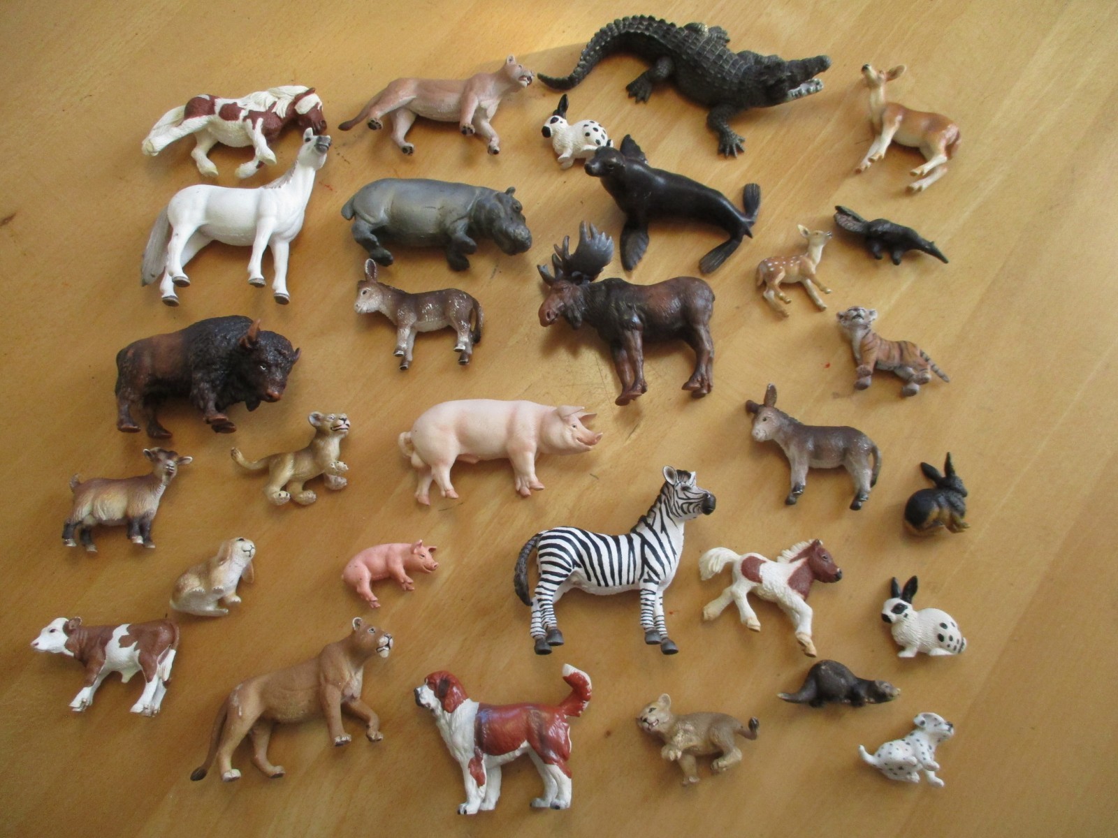 30 Schleich Tiere Sammlung Konvolut XXL Krokodil Pferd Kuh Hund Nilpferd Zebra 30 Schleich Tiere Sammlung Konvolut XXL Krokodil Pferd Kuh Hund Nilpferd Zebra