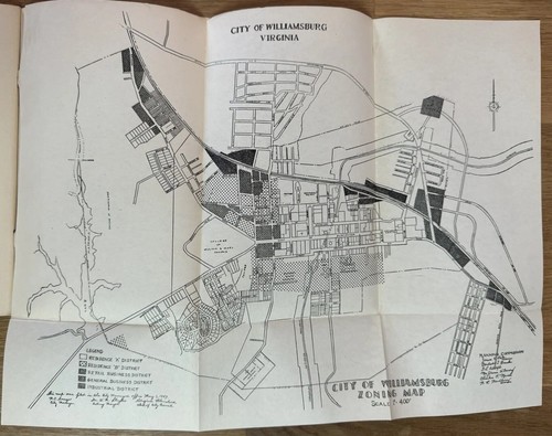 1947 Proposed Zoning Ordinance Williamsburg VA Colonial Historic Preservation - Bild 14 von 18