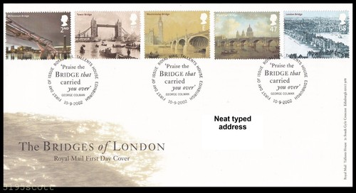 2000-2004 GB Commemorative Royal Mail FDC First Day Covers - Multi Listing - Picture 82 of 151