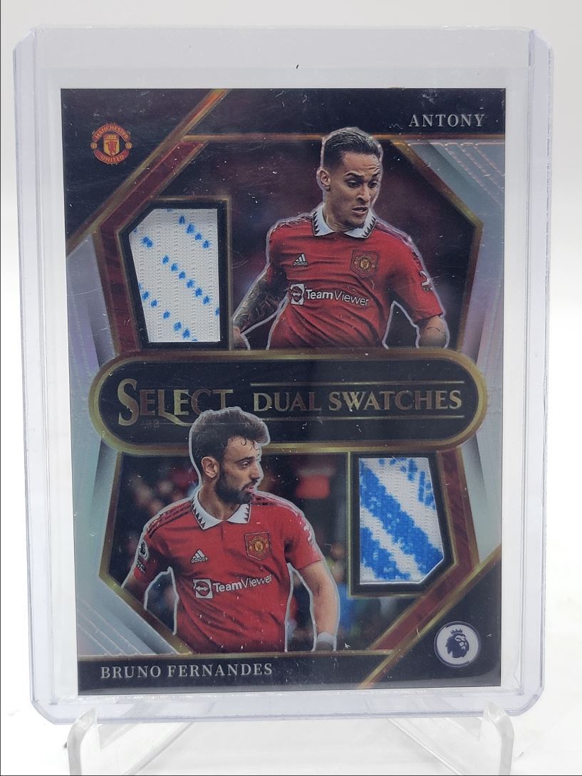 ANTONY FERNANDEZ 2022 SELECT PREMIER SILVER PRIZM DUAL PATCH Q0M-248