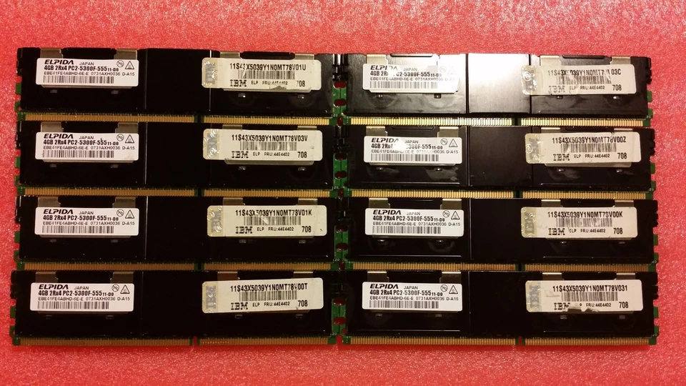 32GB 8x4GB  Ram Kit FOR HP WORKSTATION XW6400 XW6600 XW8400 XW8600 1 year warran - Image 2 of 4