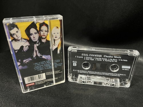 Coal Chamber Chamber Music Cassette Tape (Roadrunner 1999) Nu Metal 2000s - Picture 3 of 4