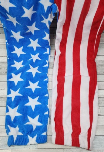 Tipsy Elves American Flag Costume Size Small Halloween Junpsuit Unisex Adult New - Picture 7 of 11