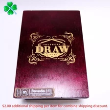 Southern Draw Toro Rose of Sharon Empty Wood Cigar Box 6.75" x 4.5" x 3.25"