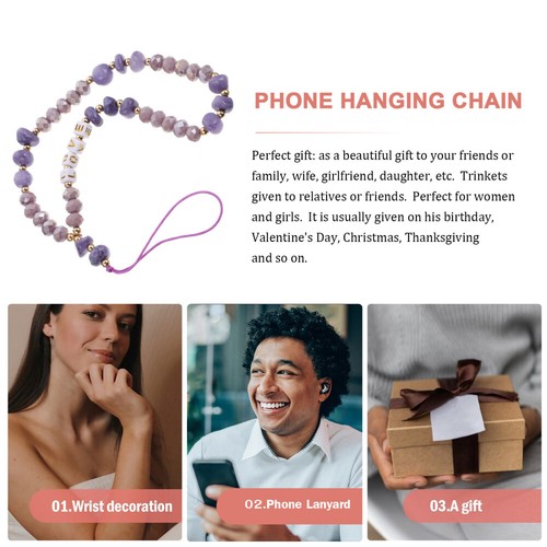 Mobile Phone Chain Cell Accessories Strap Backpack Pendant Decoration - Zdjęcie 12 z 12