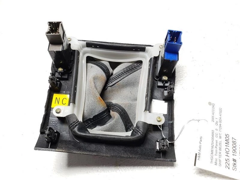 Honda Accord 2005 palanca de cambios panel de ajuste bisel OEM 77294-SDA-A70ZC Foto 4 de 4