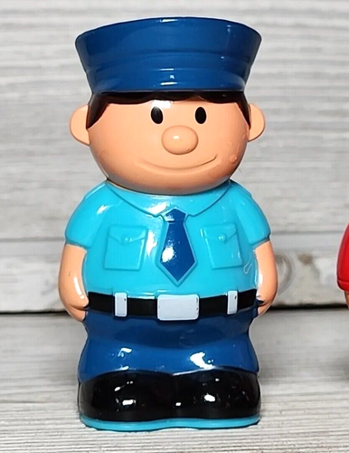 RC Cartoon Action Figuren 3 Stück - Rennfahrer, Polizist Spielzeug, - Bild 2 von 9