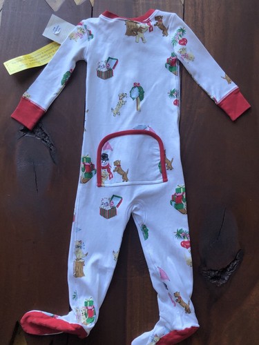 NEW Beaufort Bonnet Christmas Night Nights Sz 12-18 Mo Boys Girls TBBC Pajamas - Picture 5 of 9