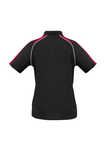 5PCXLADIES POLO SHIRT INNER COTTON OUTER POLYESTER RAGLAN SLEEVE TOP POLO 170GSM - Picture 13 of 15