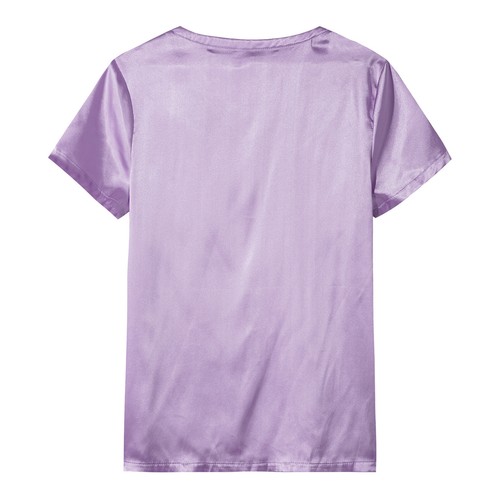Herren Hemd Clubwear Tops Soft Top Motiv T-Shirt lose Bluse Pyjama Shirts Fit - Bild 31 von 46