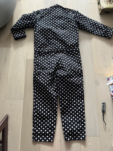 Mono Vyner Articles Negro Denim Lunares 100% algodón para hombre talla S - Imagen 12 de 13