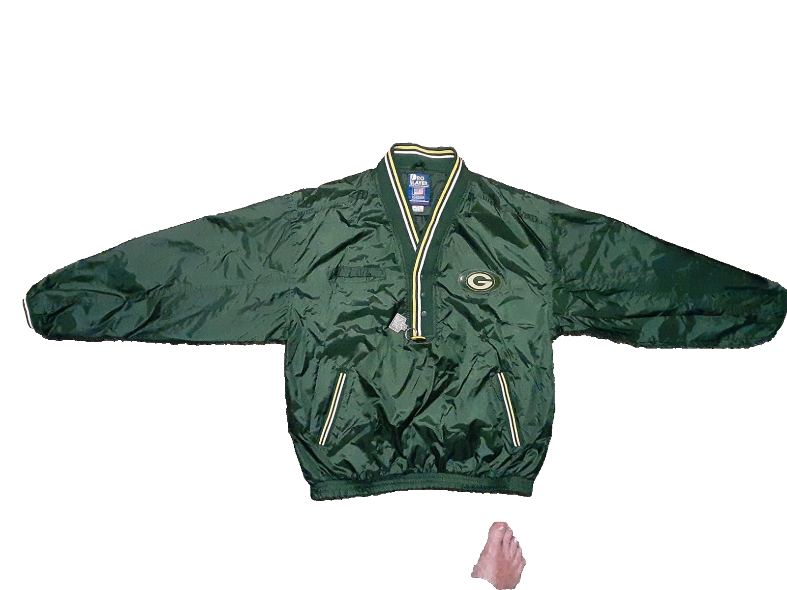 Green Bay Packers Long Sleeve Jersey Pro Player Garment (New out of box)