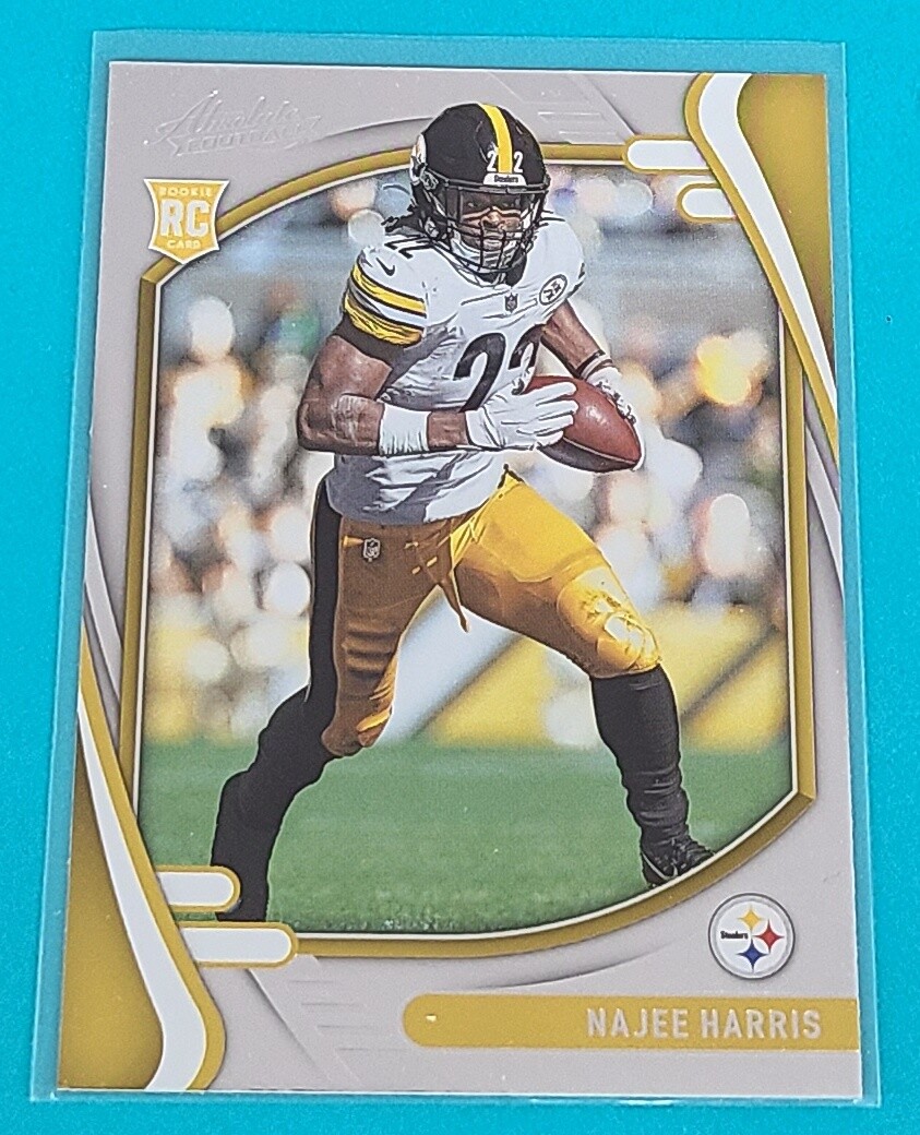 2021  Panini Absolute RC #111 Najee Harris Pittsburgh Steelers Football Card O3