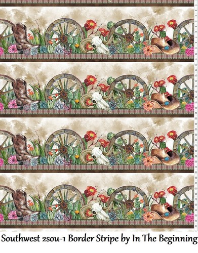 Southwest Cotton Quilt fabric In The Beginning BTY COLORFUL FEATHERS 2SOU-1 - Picture 6 of 9