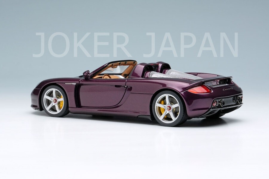 Make Up EIDOLON 1/43 Porsche Carrera GT 2004 Purple EM566I