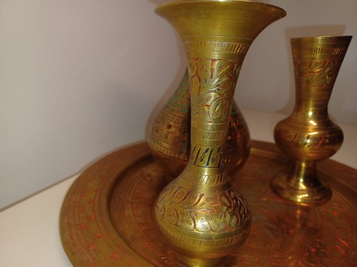 Messing Deko Schale / Vase / Trinkgefäß/ orientalisch/ Rarität/ - Bild 9 von 10