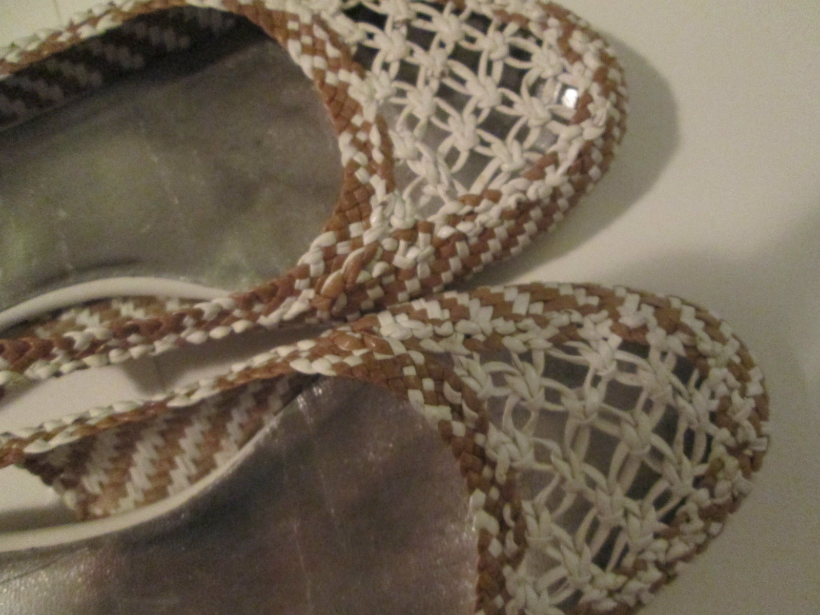Ron Weiß Designer Handmade Huaraches Sandales Flats Espadrille Schuhes Sz Sz Schuhes 6.5 RARE f4759a Ron Weiß Designer Handmade Huaraches Sandales Flats Espadrille Schuhes Sz Sz Schuhes 6.5 RARE f4759a