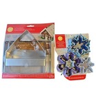 Wilton Gingerbread House Cookie Cutter Set 3 Pieces Snowflake 7 Piece Cookie