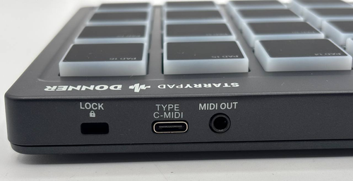 Donner STARRYPAD MIDI Pad Beat Maker Drum Machine - Picture 4 of 7
