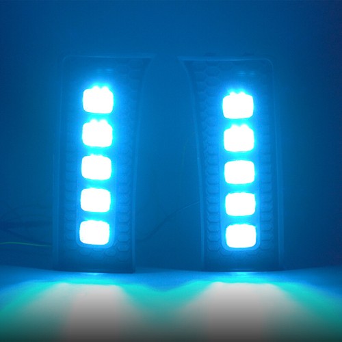 10 LED DRL Indicator Signal Daytime Running Fog light Fits Toyota Tundra 2022-23 - Picture 5 of 10