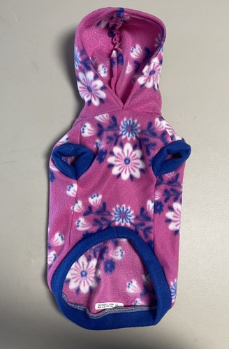 Dog Clothes Fleece Hoodies Size : 8 Small PLUS - Picture 2 of 2