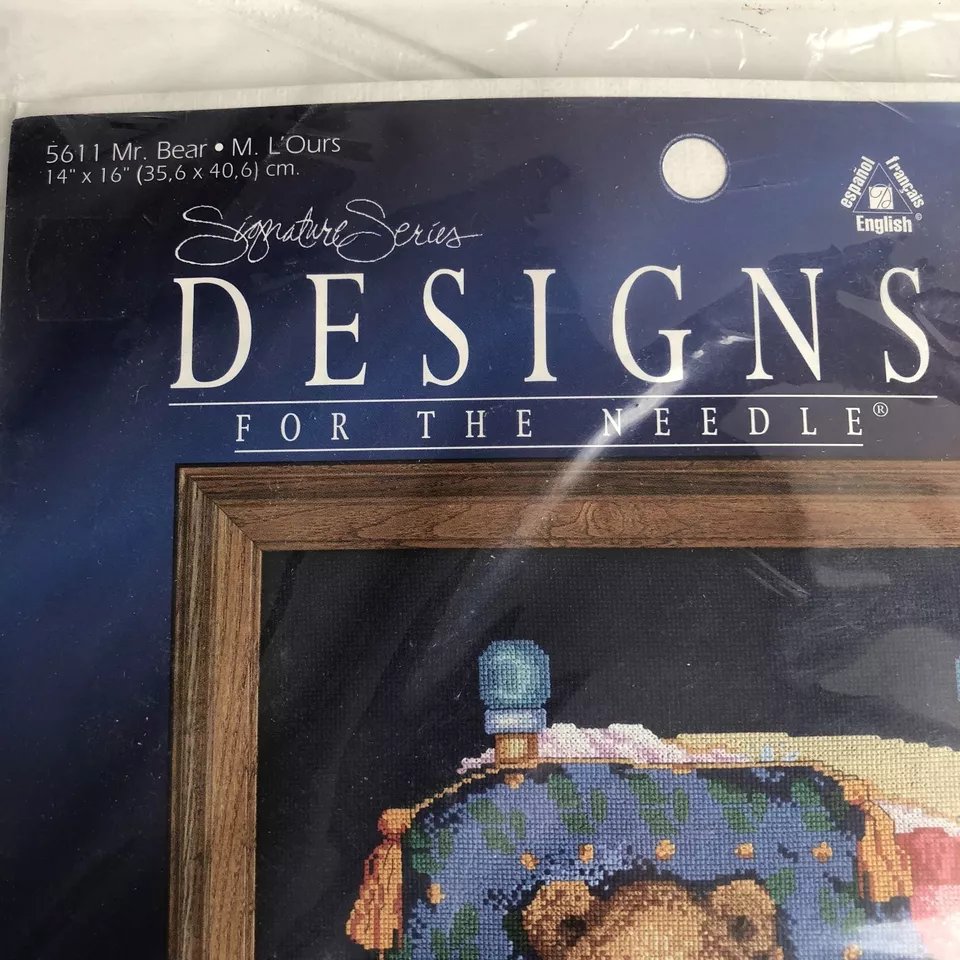 Mr. Bear Teddy Designs For The Needle Kit Punto de Cruz Contado Artes de Ocio 5611 Foto 2 de 4
