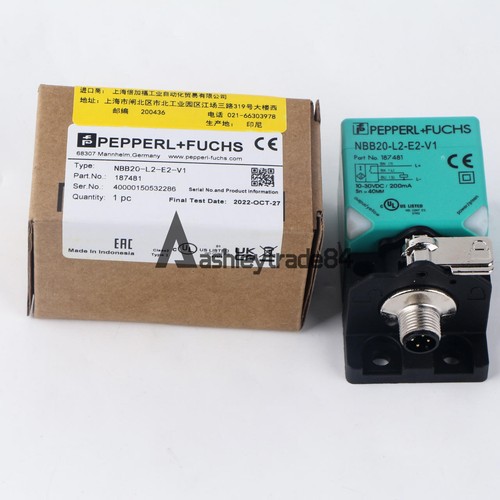 1PCS NEW PEPPERL+FUCHS NBB20-L2-E2-V1 INDUCTIVE PROXIMITY SWITCH - Picture 6 of 20
