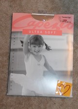 CAPEZIO Girls' Size 8-12 TRANSITION DANCE TIGHTS Caramel - New in Package