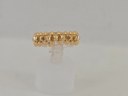 Cartier Clash de Cartier 18k Yellow Gold Medium 8mm Ring - Size 9 - Picture 5 of 7