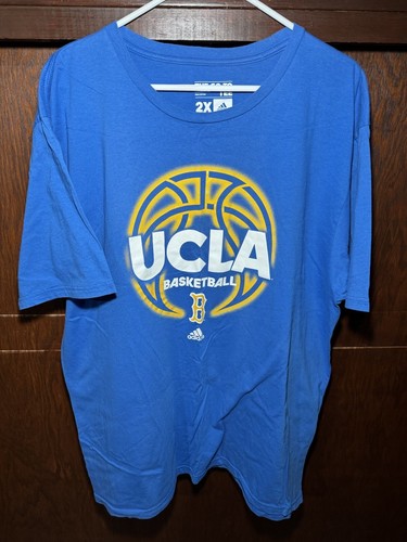 Adidas UCLA Basketball T-Shirt Men’s 2XL - Picture 1 of 2
