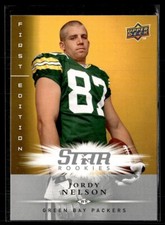 2008 UPPER DECK FIRST EDITION STAR ROOKIES JORDY NELSON PACKERS