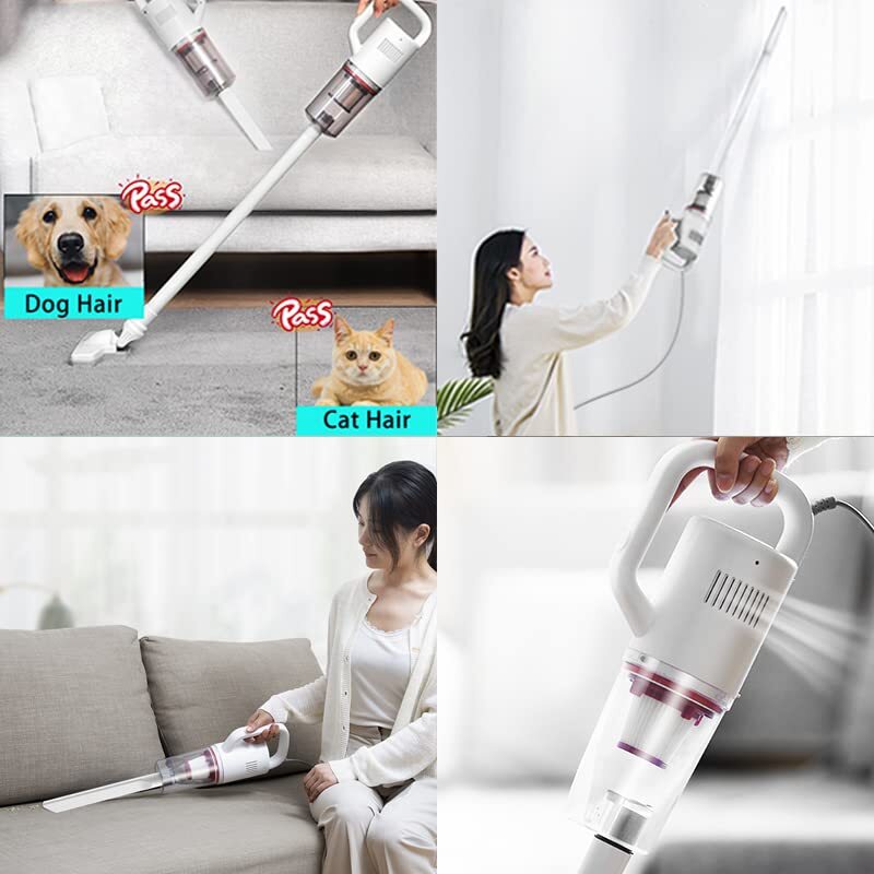 Corded Handheld Vacuum Cleaner Electric Broom Pet Hair Hardwood Floor Cleaning