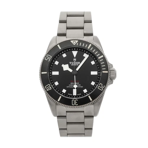 Tudor Pelagos Auto Titanium Black Ceramic Bezel 39mm Bracelet Watch 25407N