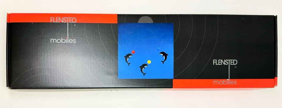 Delfinario Flensted Delfines Colgante Móvil Guardería Decoración Dinamarca Foto 2 de 3