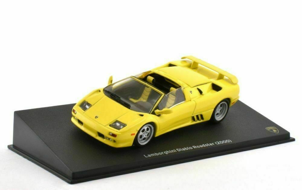 402-431 1/43 ランボルギーニ Diablo VT 2000 イエロー Lamborghini Diablo Roadster 2000 in yellow 1:43 scale