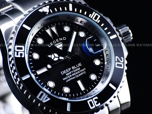 NUEVO Legend Mens 200m Deep Blue Diver
