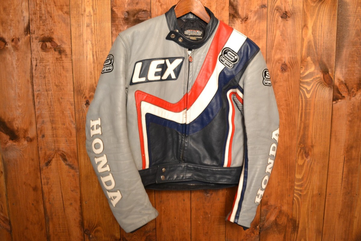 Segura retro leather best sale jacket