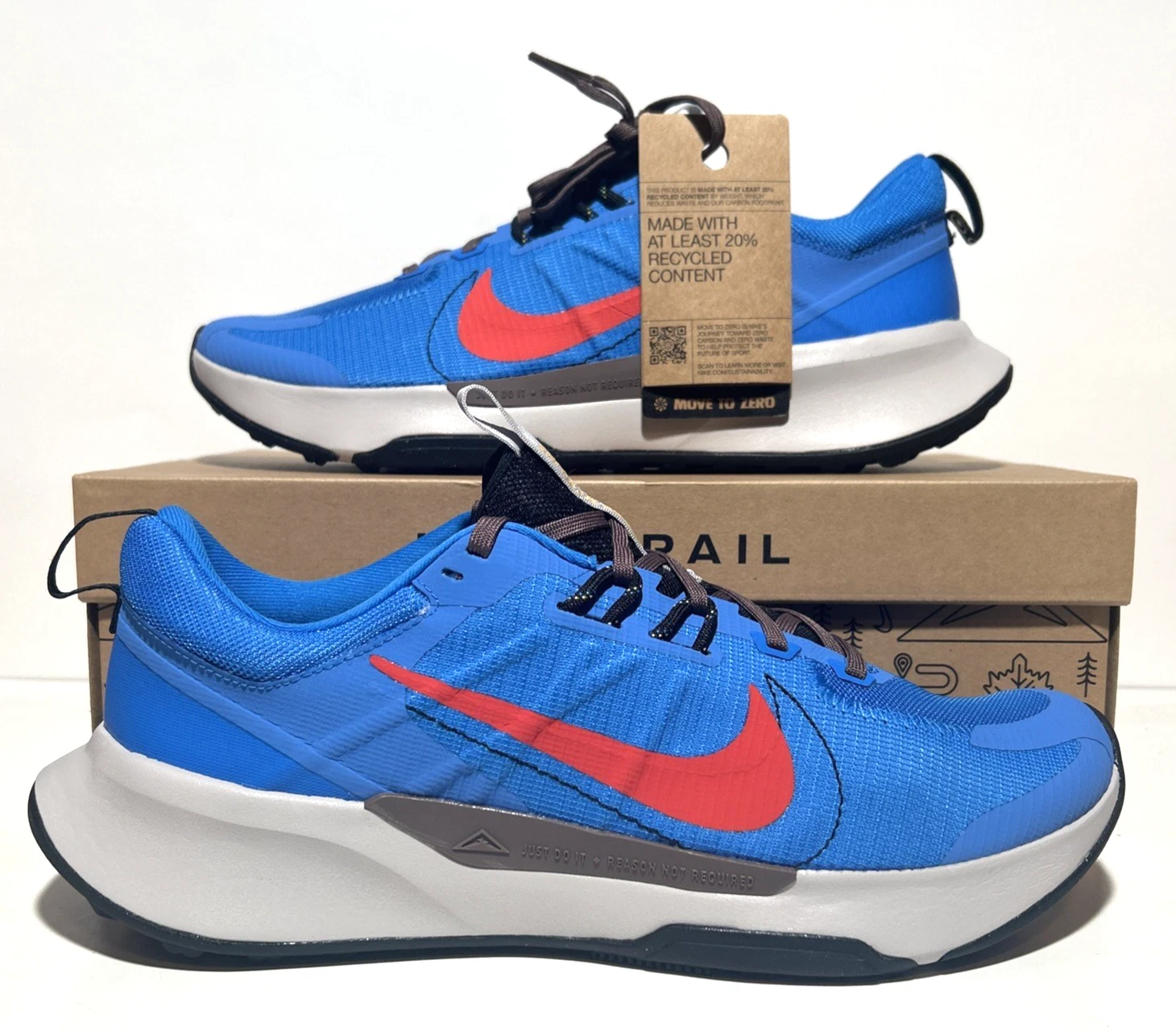 Nike Juniper Trail 2 NN Mens Size 12 Running Retro Athletic Sneakers