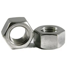 Stainless Steel Finished Hex Nut UNF 7/16-20, Qty 25