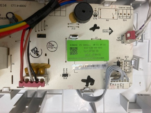 Waschmaschine Bedien/Steuerung EXQUISIT Modell:WA6012-01 Simand CS 1993250 - Bild 3 von 7