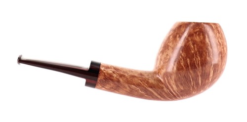 Franz Pipe Pfeife glatt hell geflammt Shape Freehand Semicurve - Bild 2 von 9