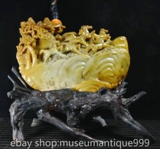 马寿山石主中国风雕像、雕像| eBay