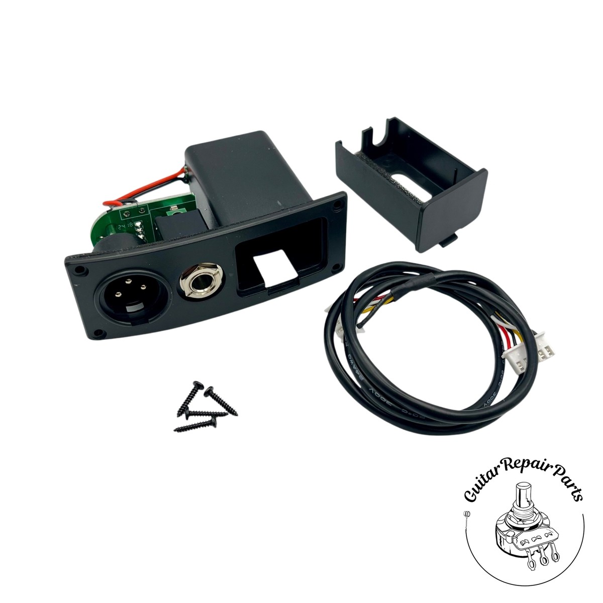 Ibanez 5EJB5X Combo 9-Volt Battery Box and Jacks For AEQ210T