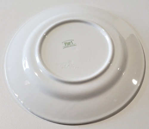 Pier 1 Basket Relief Ceramica Quadrifoglio Italy Chop Plate Round Platter 12-1/8 - Picture 4 of 7