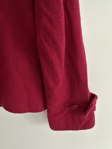 Women’s Talbots Magenta Blazer Size 6 - Picture 8 of 8