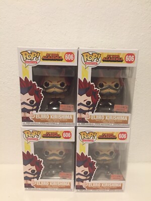 FUNKO POP MHA 606 ELJIRO KIRISHIMA METALLIC BOXLUNCH EXCLUSIVE IN HAND MINT COND | eBay
