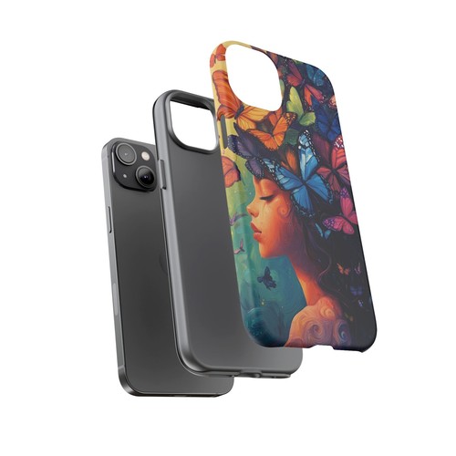 Butterflies Girl Beauty Phone Case for iPhone, Samsung Galaxy, Pixel - 第 83/240 張圖片